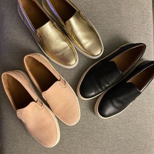 Frye Ivy Slip On Sneakers Lot of 3 pairs! 9.5